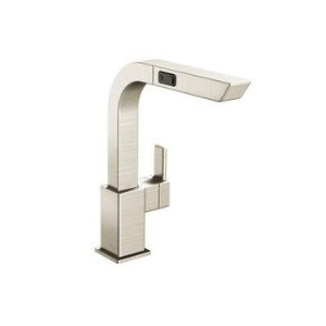 Moen S7597CSL 90-Degree One-Handle High Arc Pullout Kitchen Faucet